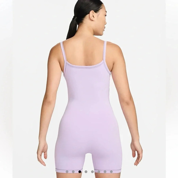 Nike One Capsule Romper Dri-fit short bodysuit XS NWT - Picture 2 of 4